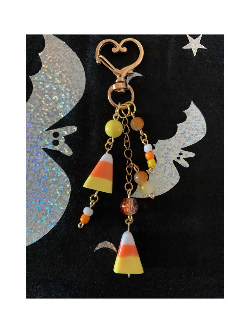 Candy Corn Keychain - Picture 2 of 3